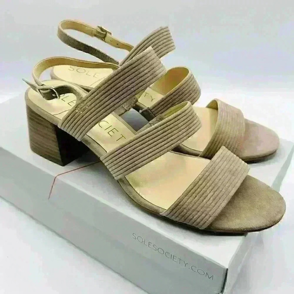 Woman’s SOLE SOCIETY Saintah Sandals Size 9M - Picture 1 of 8
